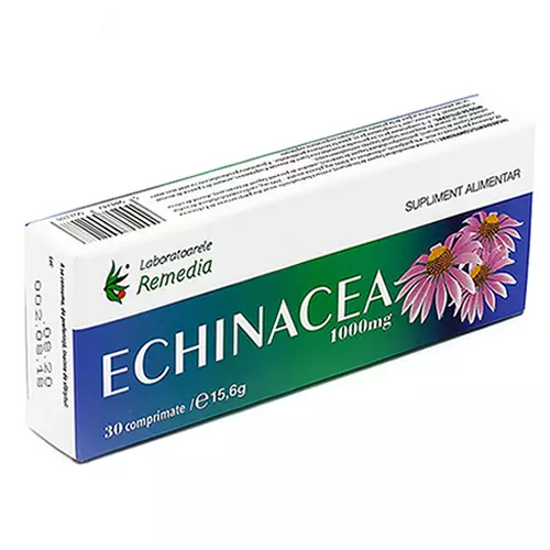 Echinacea 1000 mg, Laboratoarele Remedia